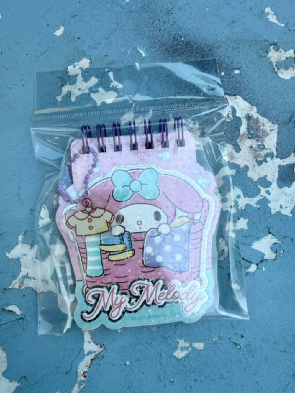 Sanrio My Melody Bunny Bundle Pouches 2, Pens 2, Pad 1 Mini, Stickers 1 Sheet - Picture 9 of 15